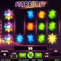 Kingmaker Casino - Starburst Slot by NetEnt